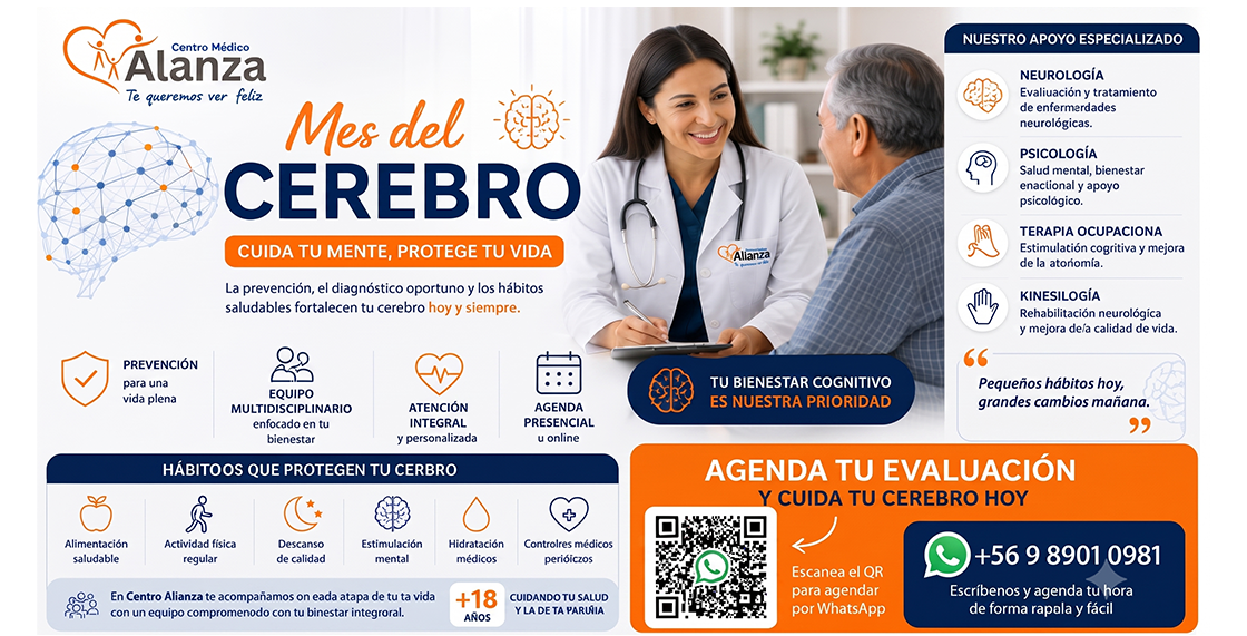 Mes del Cerebro — Centro Médico Alanza